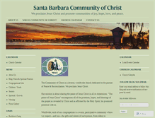 Tablet Screenshot of cofchristsantabarbara.org